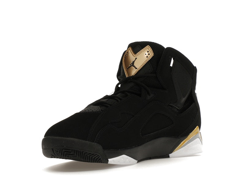 Jordan True Flight Black Metallic Gold