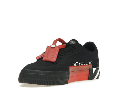 OFF-WHITE Vulcanized Low Canvas Black White