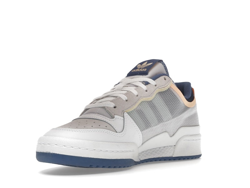 adidas Forum Low TT Cloud White Acid Orange Crew Blue