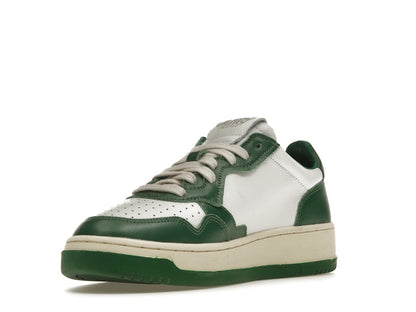 Autry Medalist Leather Low Green White