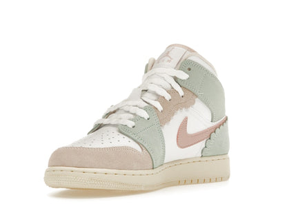 Jordan 1 Mid SE Pink Oxford (GS)