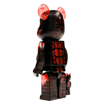 Bearbrick Godzilla VS Destoroyah version Godzilla (Meltdown) 100% & 400% Set Clear Orange Ver.