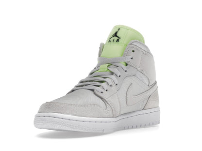 Jordan 1 Mid Vast Grey Ghost Green (Women's)