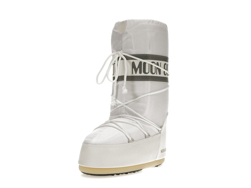 Moon Boot Icon Nylon Boot White