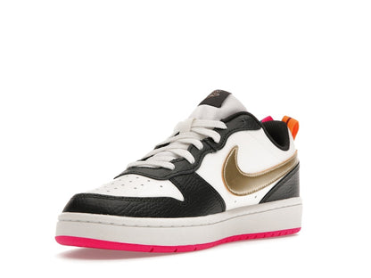 Nike Court Borough Low 2 Off Noir Pink Prime (GS)