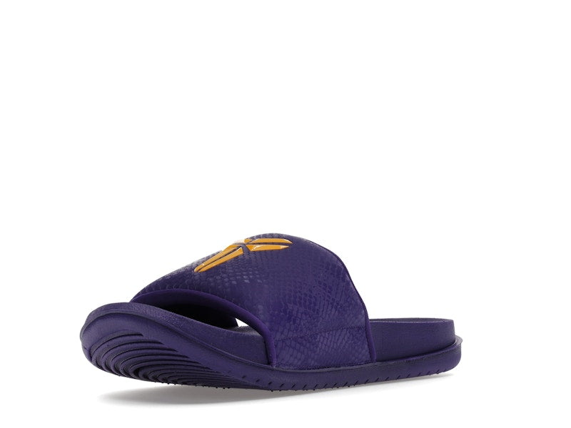 Nike Kobe Offcourt Slide Purple University Gold