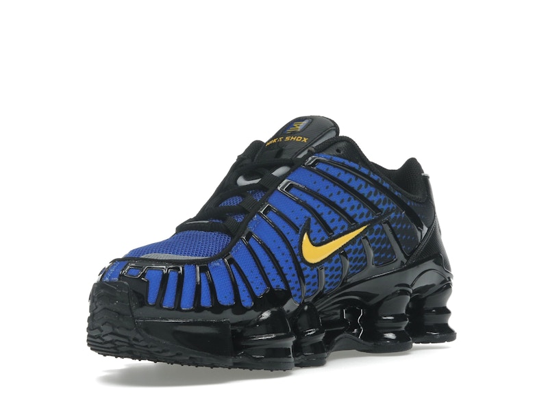 Nike Shox TL Black Lyon Blue Varsity Maize