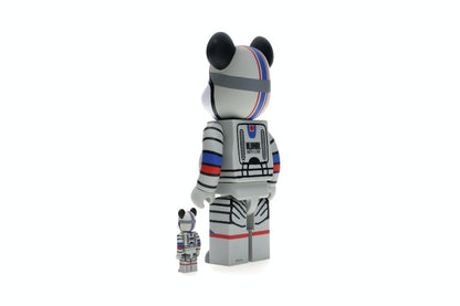Bearbrick x Billionaire Boys Club x Mickey Mouse Astronaut 100% & 400% Set Multicolor