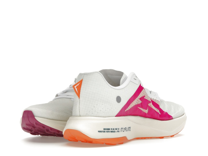 Nike ZoomX Ultrafly Trail White Safety Orange Vivid Grape