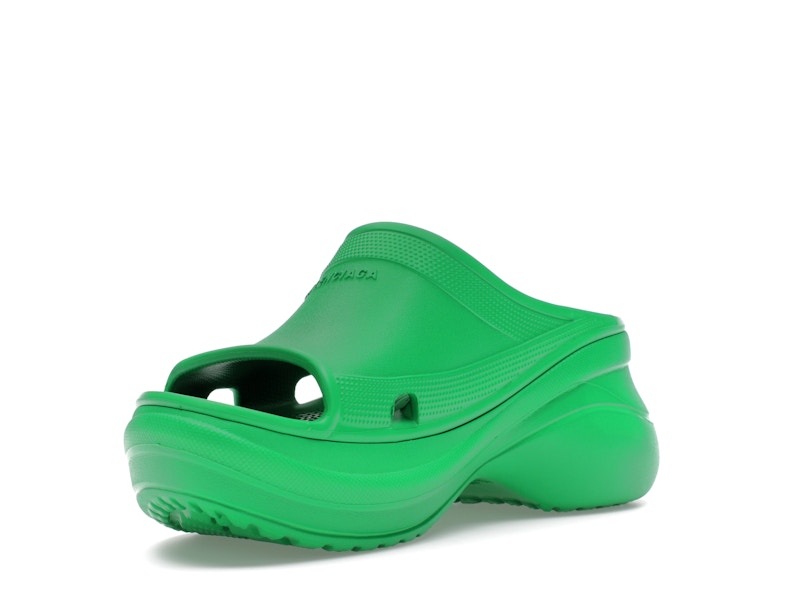 Balenciaga x Crocs Pool Slide Sandals Green