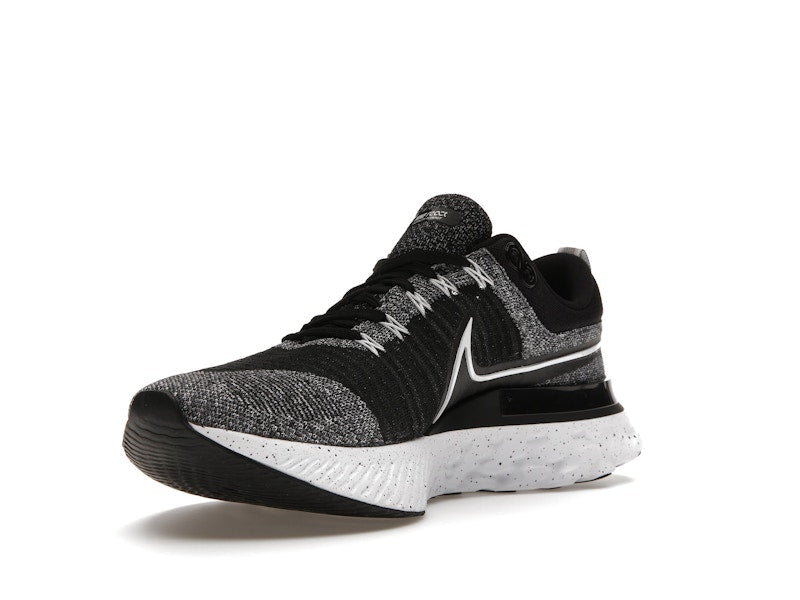 Nike React Infinity Run Flyknit 2 White Black