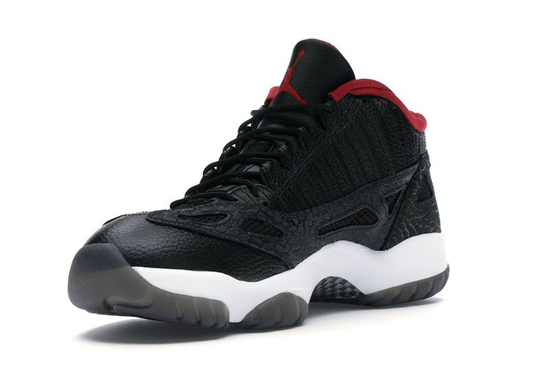 Jordan 11 Retro Low IE Black Varsity Red (2011)