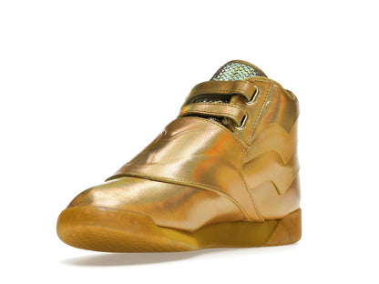 Reebok Freestyle Hi DC Wonder Woman Gold (Women's)