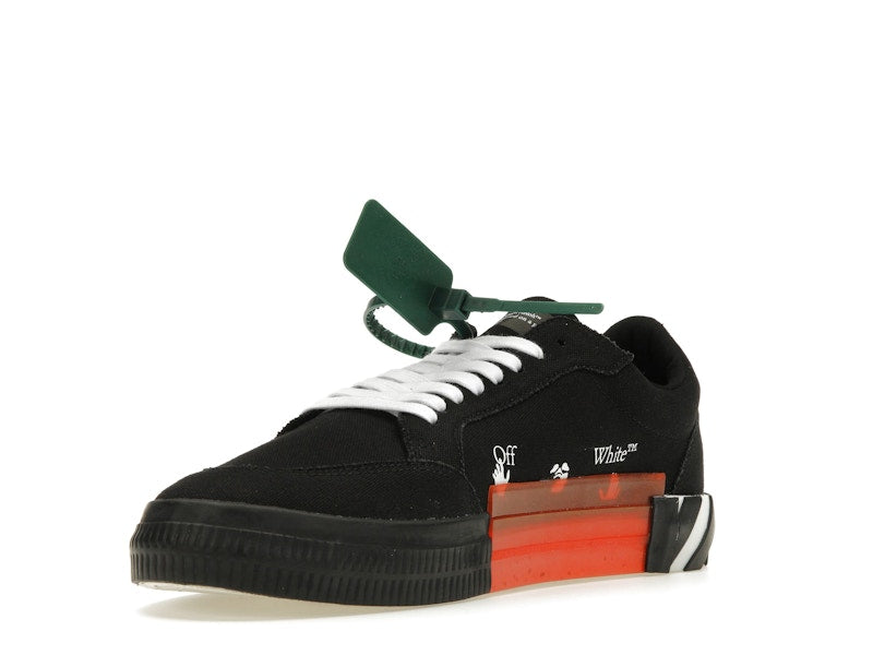 OFF-WHITE Vulc Low Top Black Orange
