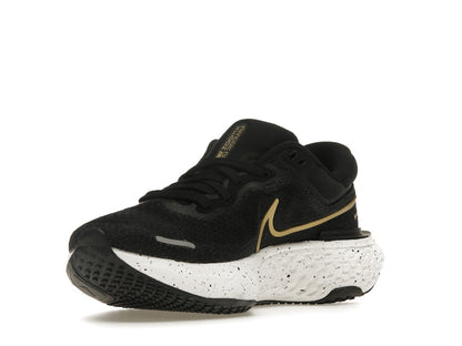 Nike ZoomX Invincible Run Flyknit Black Metallic Gold (Women's)