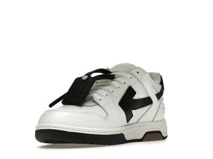 OFF-WHITE Out Of Office OOO 30 MM Low Tops Black White Blue