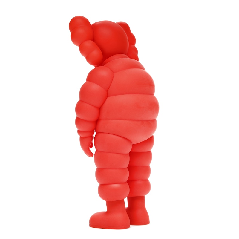 KAWS What Party Vinyl Figure Orange