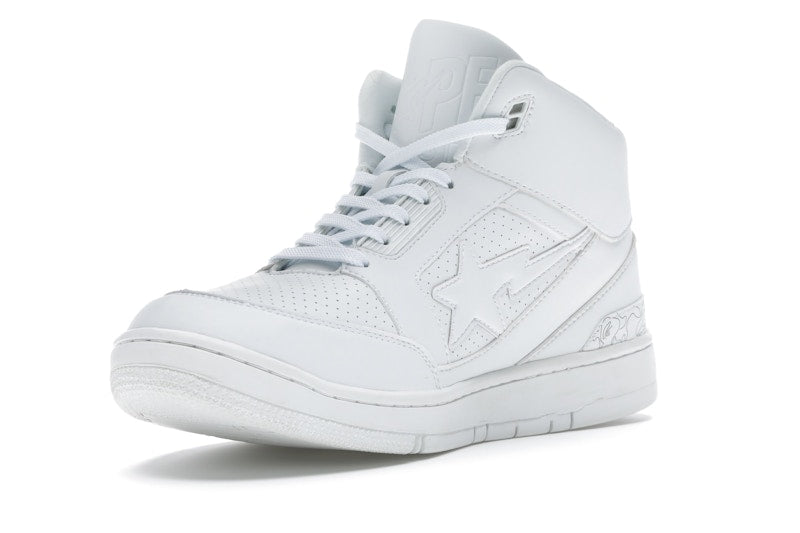 A Bathing Ape Cloud Sta Shark White
