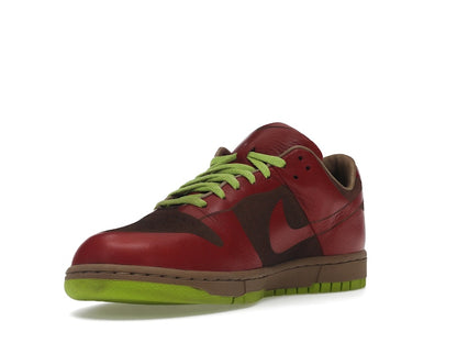 Nike Dunk Low 1-Piece Laser Varsity Red Chartreuse