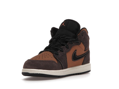 Jordan 1 Mid SE Dark Chocolate (PS)