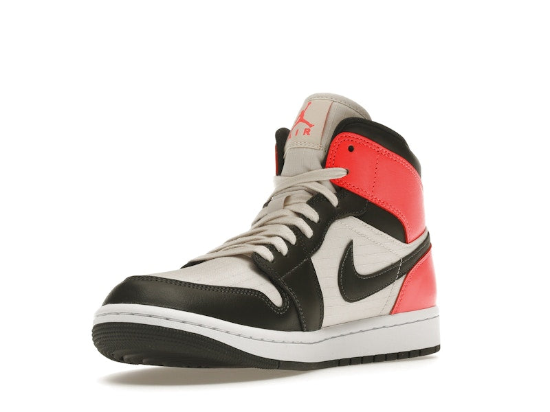 Jordan 1 Mid Newsprint Light Orewood Brown (Women's)