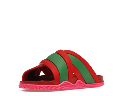 Gucci Web Slide Pink Rubber (Women's)