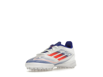 adidas F50 League Turf Cloud White Solar Red Lucid Blue (GS)