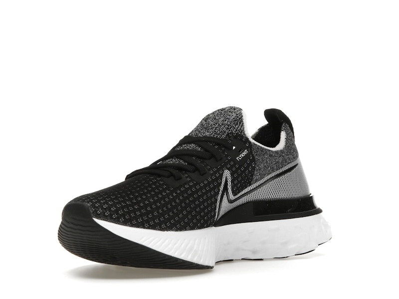 Nike React Infinity Run Flyknit Black White (Women's)