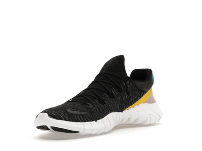 Nike Free Run 5.0 Dark Smoke Grey Vivid Sulfur Chlorine Blue