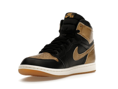 Jordan 1 Retro High OG Black Metallic Gold
