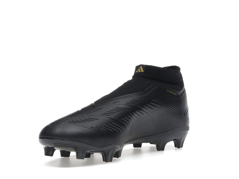 adidas Predator League Laceless FG Core Black Carbon Gold Metallic