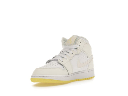 Jordan 1 Mid Sail Light Laser Orange (GS)