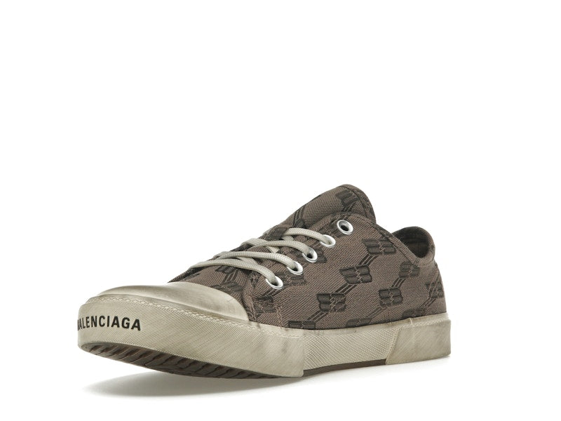 Balenciaga Paris Low 'BB Monogram Dark Mink Grey