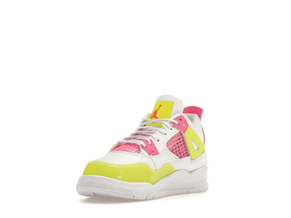 Jordan 4 Retro White Lemon Pink (PS)