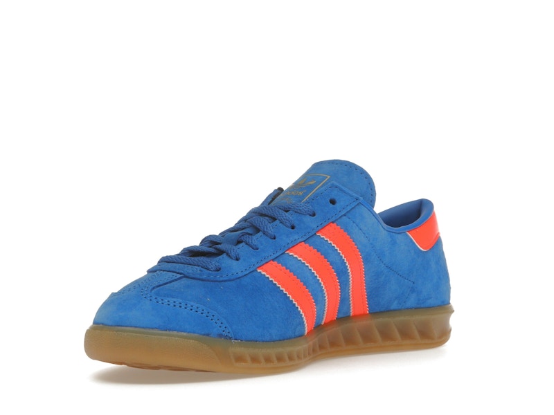 adidas Hamburg Blue Bird Solar Orange (Women's)