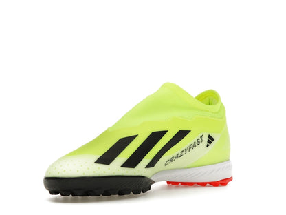 adidas Crazyfast League Laceless Turf Team Solar Yellow Core Black Cloud White