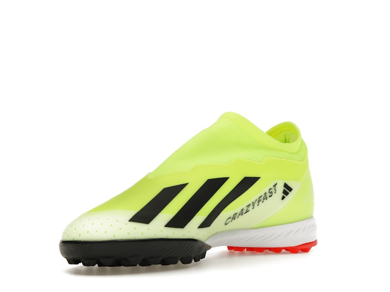adidas Crazyfast League Laceless Turf Team Solar Yellow Core Black Cloud White
