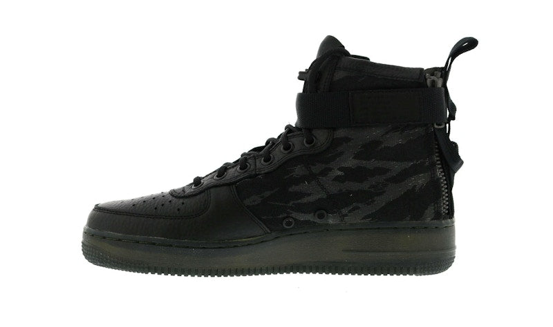 Nike SF Air Force 1 Mid Black Cargo Khaki