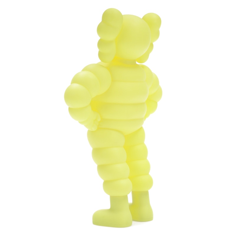 KAWS Chum Vinyl Figure Yellow (2022)
