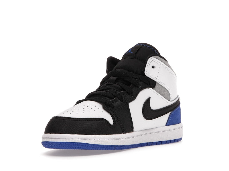 Jordan 1 Mid SE White Black Royal (PS)