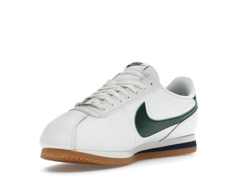 Nike Cortez Leather Summit White Fir Midnight Navy