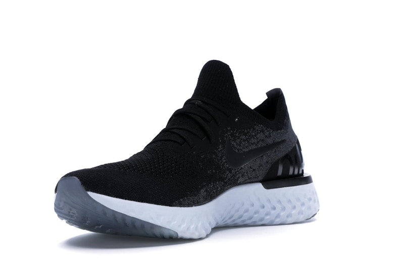 Nike Epic React Flyknit Black Dark Grey