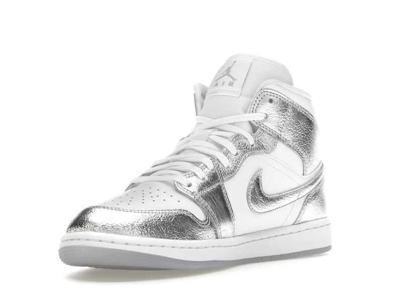 Jordan 1 Mid SE Metallic Silver (Women's)