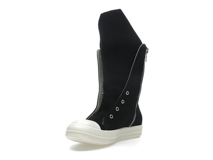 Rick Owens Hollywood DRKSHDW Boot Sneaks Black Milk