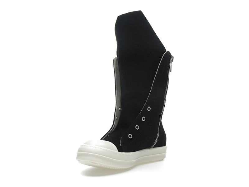 Rick Owens Hollywood DRKSHDW Boot Sneaks Black Milk