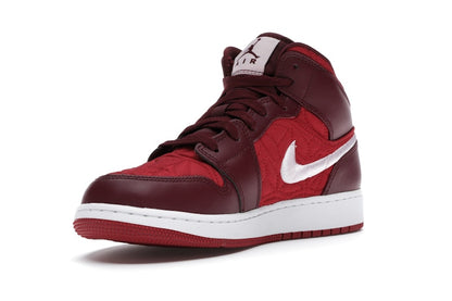 Jordan 1 Mid SE Red Quilt (GS)