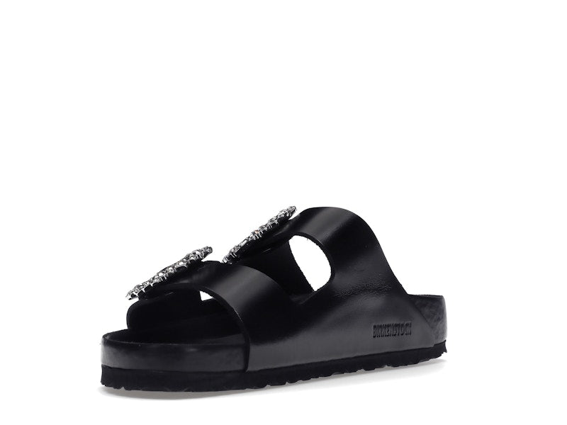 Birkenstock Arizona Manolo Blahnik Black