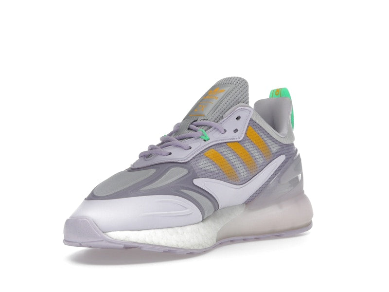 adidas ZX 2K Boost 2.0 Purple Tint Semi Solar Gold Matte Silver (Women's)