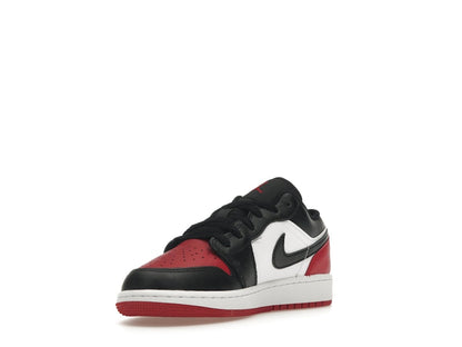 Jordan 1 Low Bred Toe 2.0 (GS)