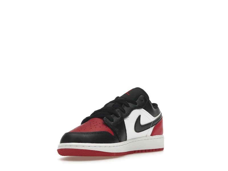 Jordan 1 Low Bred Toe 2.0 (GS)
